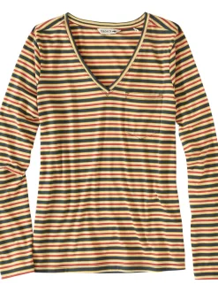 Title Nine Aviatrix Long Sleeve V Neck Tee>Women Long Sleeve Tops