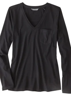 Title Nine Aviatrix Long Sleeve V Neck Tee>Women Long Sleeve Tops