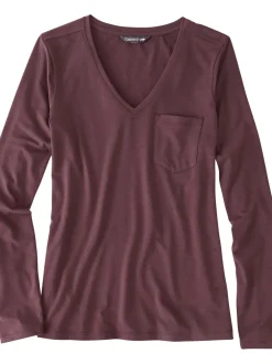 Title Nine Aviatrix Long Sleeve V Neck Tee><noscript><img width=