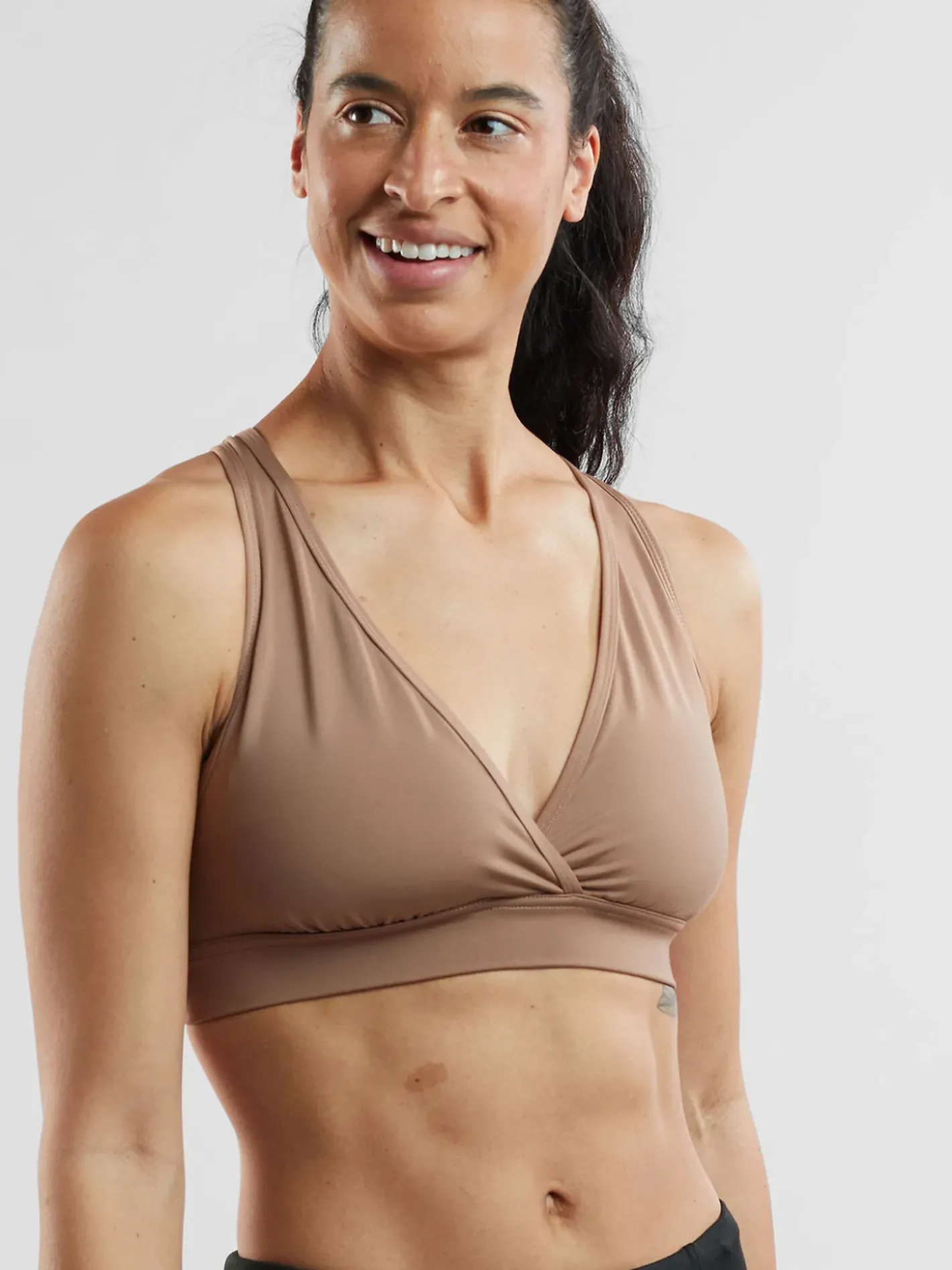 Title Nine Big V Racerback Bra>Women Sports Bras