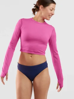 Title Nine Blocker Cropped Rash Guard><noscript><img width=