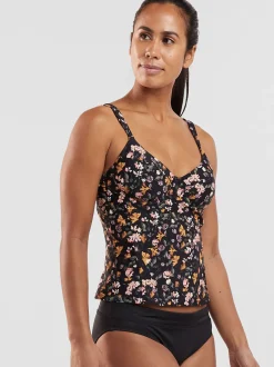 Title Nine Bodacious 2.0 Underwire Tankini Top - English Garden><noscript><img width=