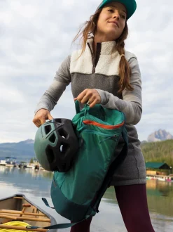 Title Nine Callitrix Fleece Vest Dress>Women Dresses