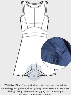 Title Nine Dream V Neck Dress - Solid><noscript><img width=