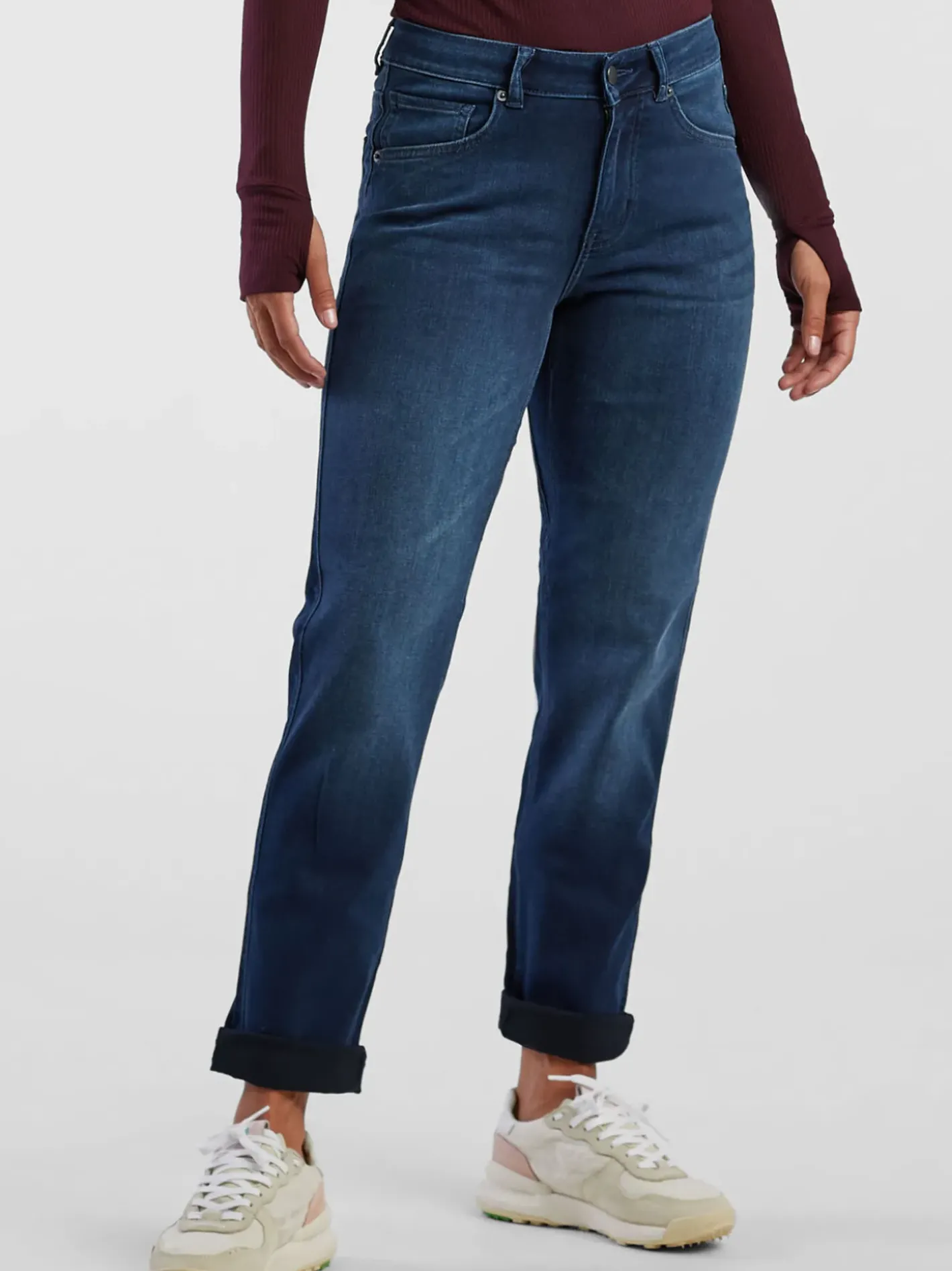 Title Nine Duer Relaxed Performance Jeans 30">Women Bottoms Finder