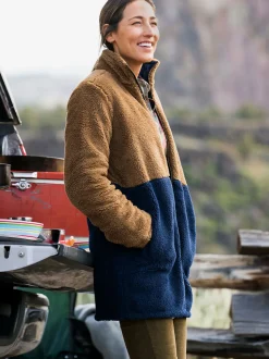Title Nine Flip Turn Reversible Fleece Jacket>Women Jackets