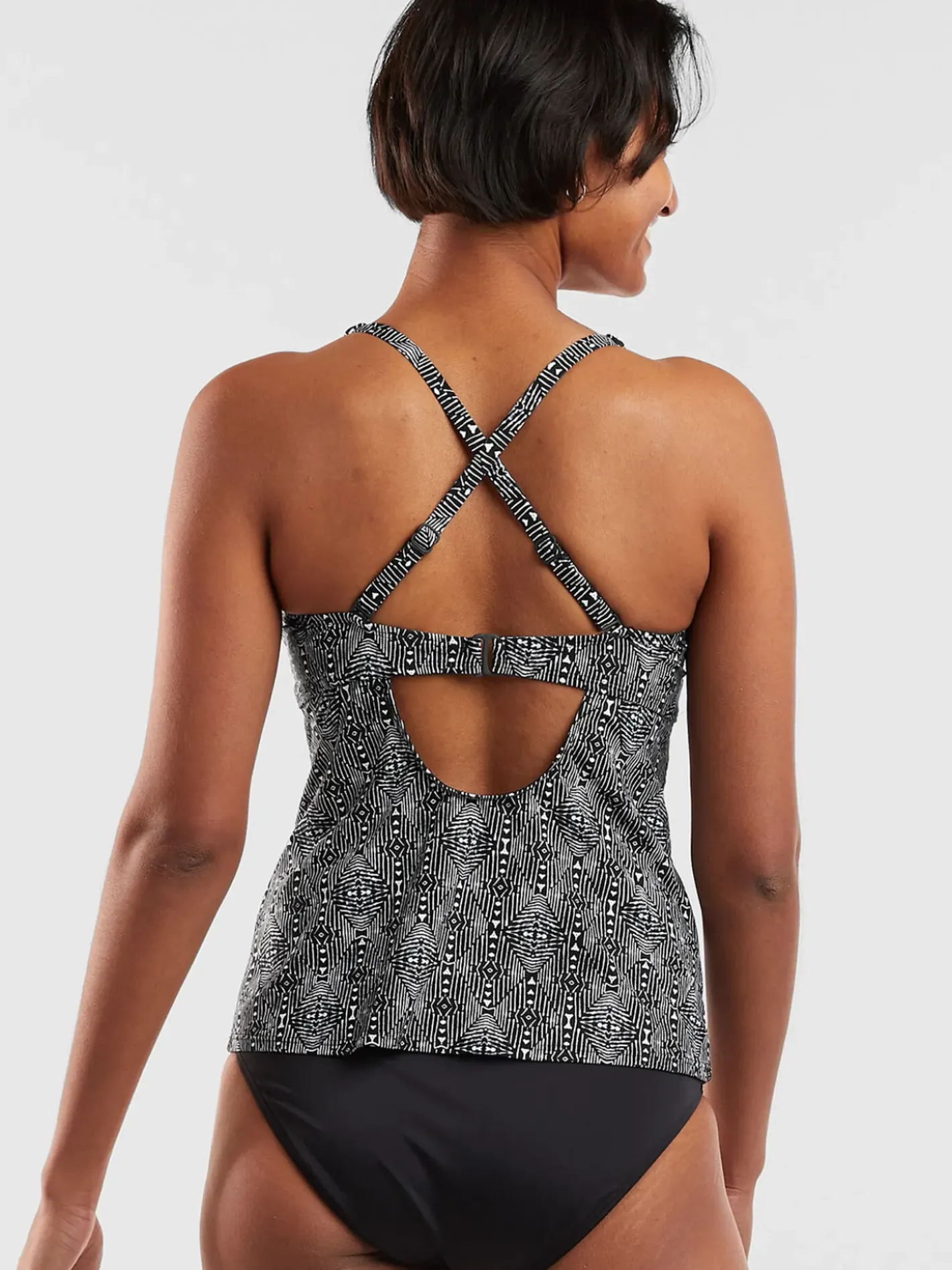 Title Nine Fortuna Underwire Tankini Top - Uluwatu>Women Tankini Tops