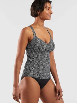 Title Nine Fortuna Underwire Tankini Top - Uluwatu><noscript><img width=