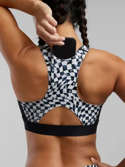 Title Nine Goldilocked And Loaded Pocket Sports Bra><noscript><img width=