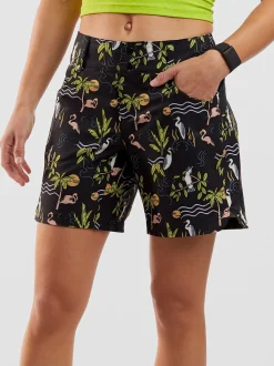 Title Nine Gone Wild Rye Mountain Bike Shorts 7">Women Bottoms Finder