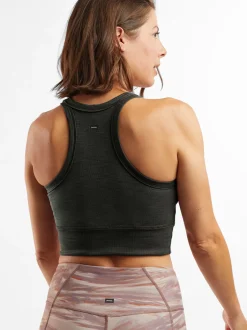 Title Nine Hatha High Neck Bra Top>Women Sports Bras