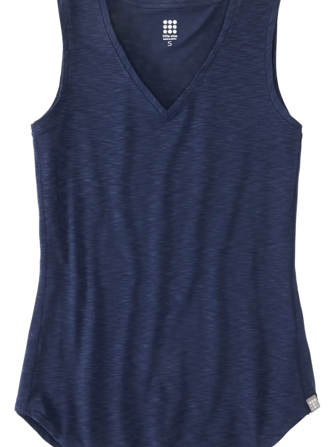 Title Nine Henerala V Neck Tank - Solid>Women Tank Tops