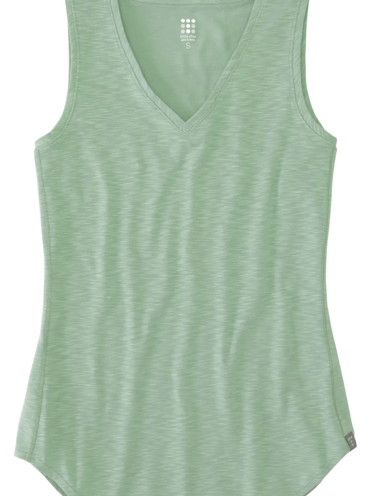 Title Nine Henerala V Neck Tank - Solid>Women Tank Tops