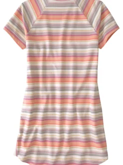 Title Nine Hideaway Sweatshirt Dress - Horizon Stripe><noscript><img width=