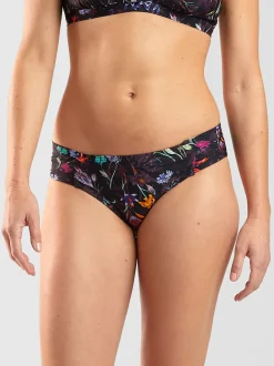 Title Nine Holy Grail Bikini Bottom - Midnight Garden>Women Bikini Bottoms