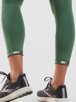 Title Nine Mad Dash Lite Reversible Crop Tights - Perforated><noscript><img width=