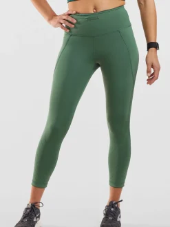 Title Nine Mad Dash Lite Reversible Crop Tights - Perforated><noscript><img width=