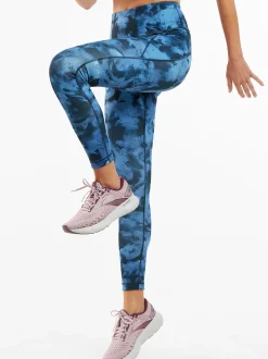 Title Nine Mad Dash Reversible 7/8 Running Tights - Aurora><noscript><img width=