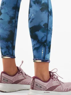 Title Nine Mad Dash Reversible 7/8 Running Tights - Aurora><noscript><img width=