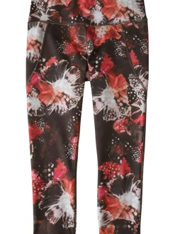 Title Nine Mad Dash Reversible Crop Tights - Glacier Meadows>Women Bottoms Finder