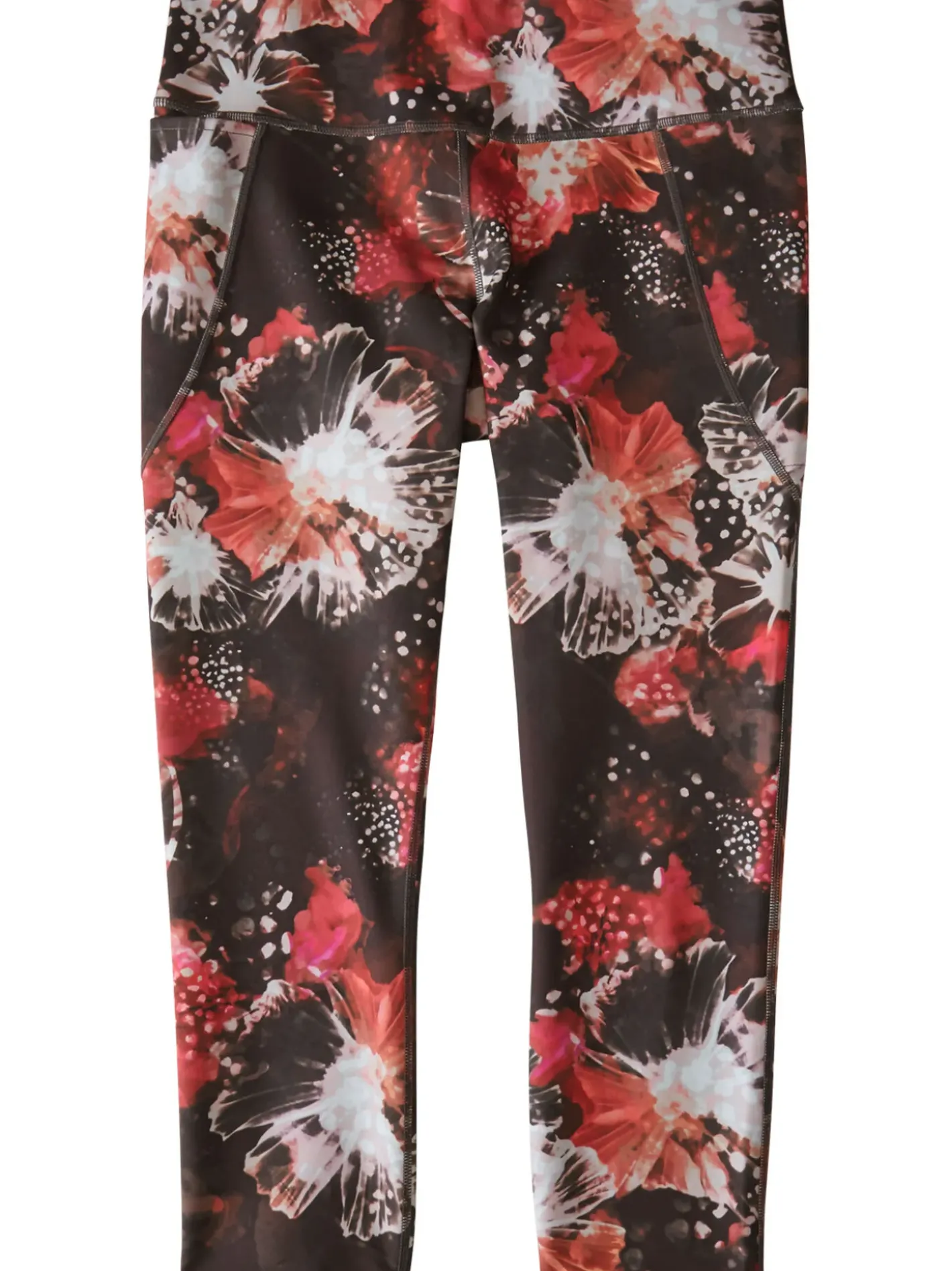 Title Nine Mad Dash Reversible Crop Tights - Glacier Meadows>Women Bottoms Finder