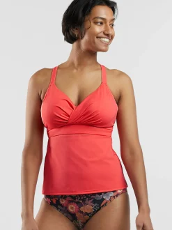 Title Nine Metis Underwire Tankini Top - Solid>Women Tankini Tops