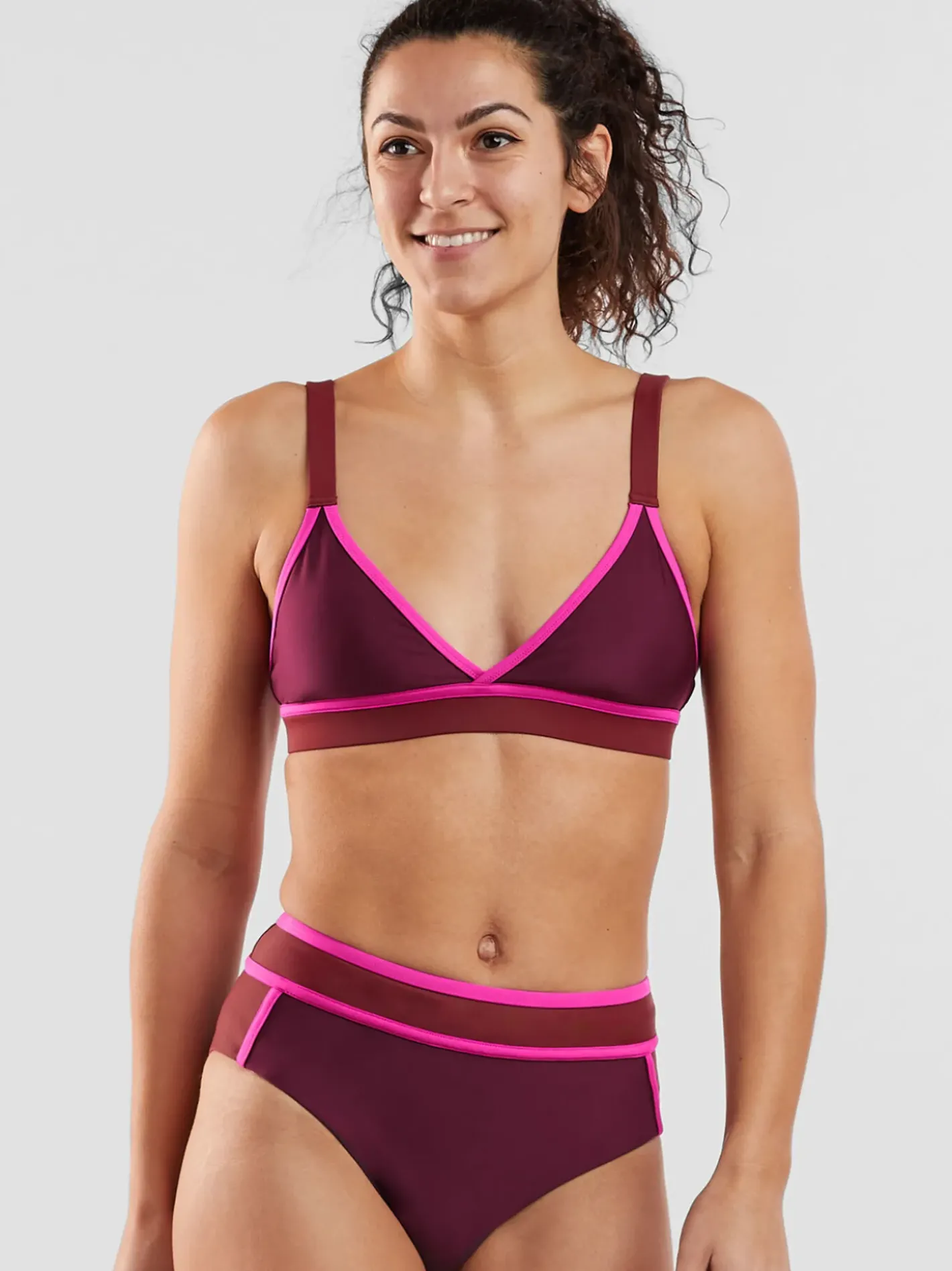Title Nine Montera Bikini Top - Colorblock>Women Bikini Tops