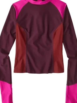 Title Nine Montera Rash Guard - Colorblock>Women Solid Swim Tops