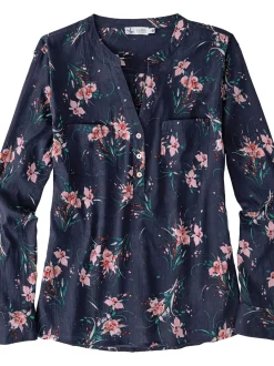Title Nine Moorea Gauze Long Sleeve Top><noscript><img width=