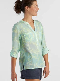 Title Nine Moorea Gauze Long Sleeve Top><noscript><img width=
