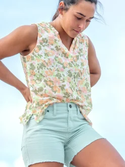 Title Nine Moorea Gauze Sleeveless Top><noscript><img width=