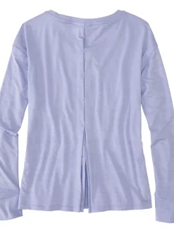Title Nine Phoenix Pleat Back Long Sleeve Top><noscript><img width=