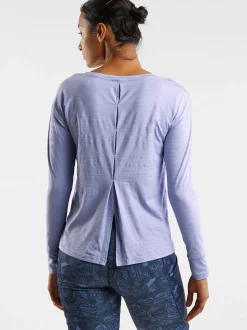Title Nine Phoenix Pleat Back Long Sleeve Top><noscript><img width=