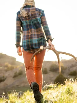 Title Nine Plaiditude Droptail Shirt><noscript><img width=