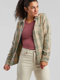 Title Nine Plaiditude Heavyweight Flannel Shirt><noscript><img width=