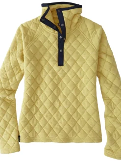 Title Nine Power Up Quilted Snap Pullover><noscript><img width=