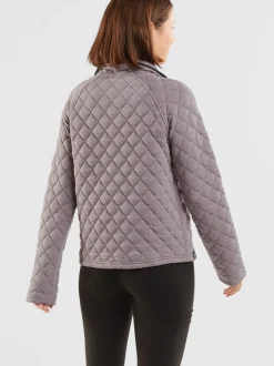 Title Nine Power Up Quilted Snap Pullover><noscript><img width=