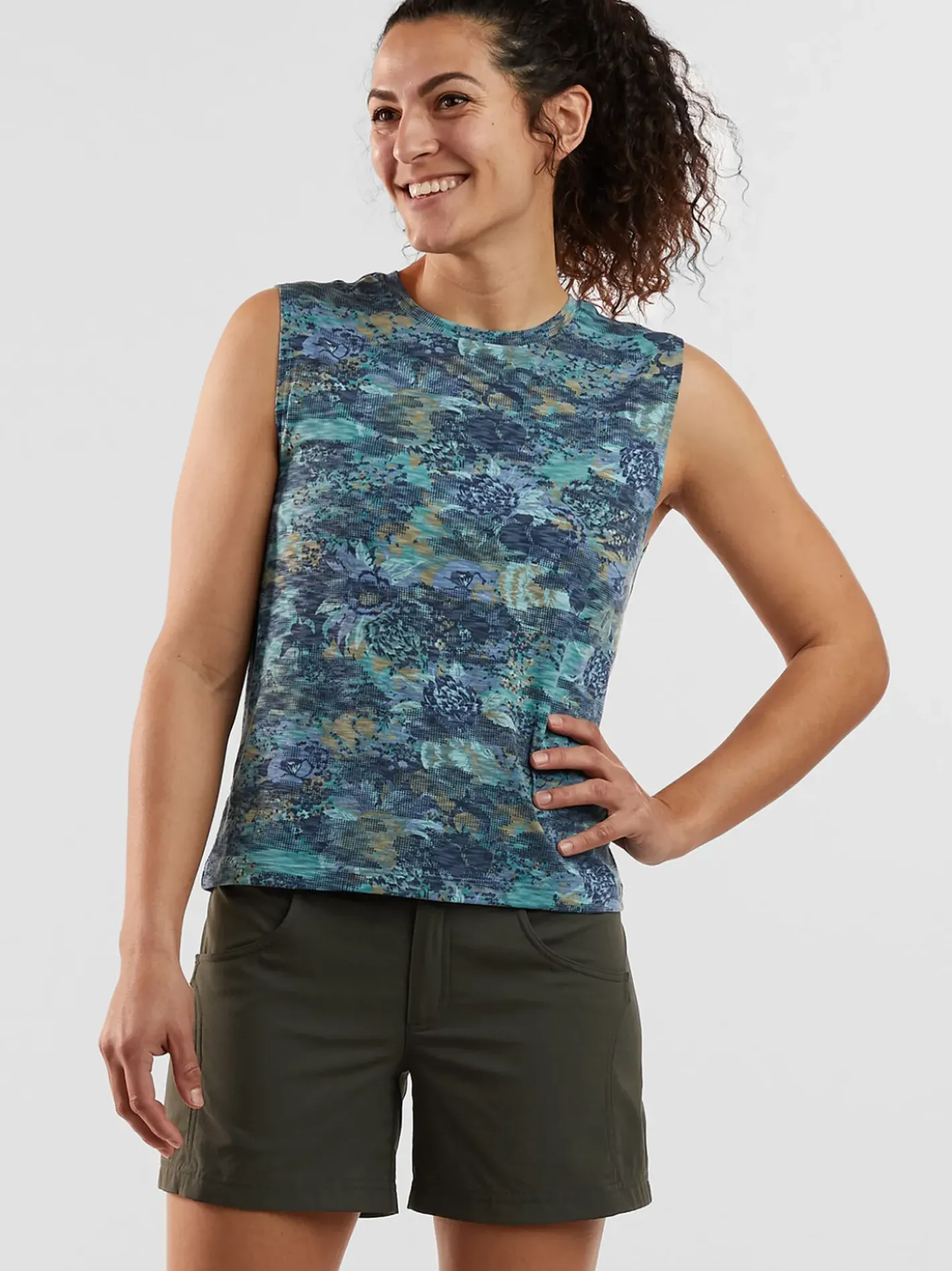 Title Nine Ravine Muscle Tank - Bali>Women Tank Tops