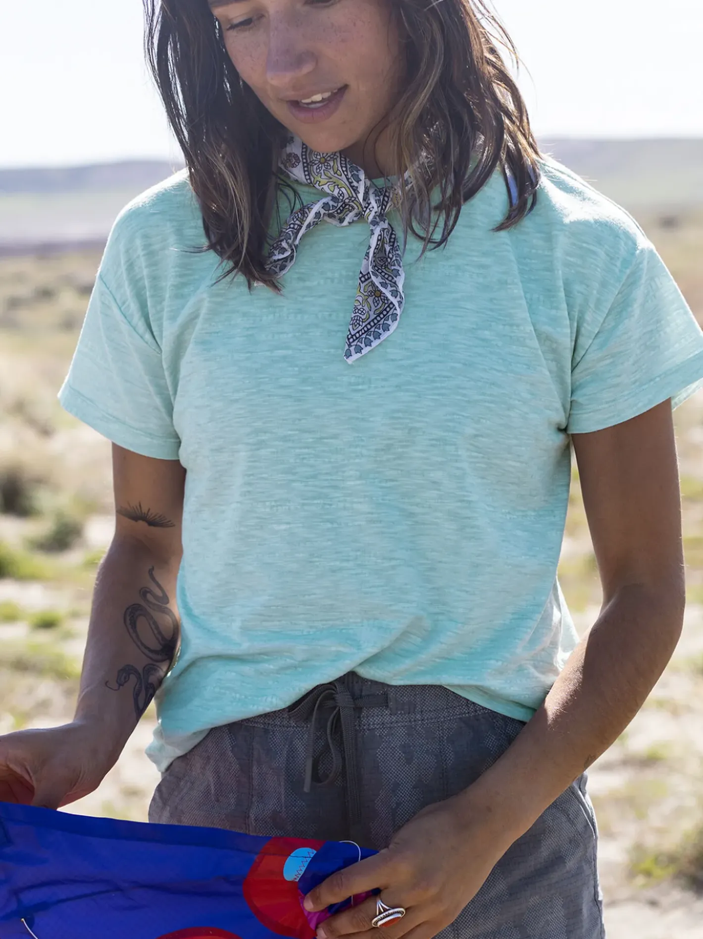 Title Nine Ravine Short Sleeve Tee - Pulse>Women Short Sleeve Tops
