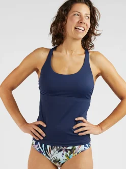 Title Nine Real Deal Tankini Top - Solid>Women Tankini Tops