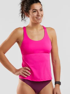 Title Nine Real Deal Tankini Top - Solid><noscript><img width=
