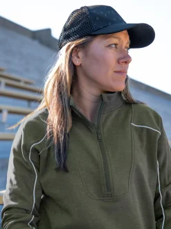 Title Nine Reflective Runner Trucker Hat>Women Hats, Scarves, Gloves