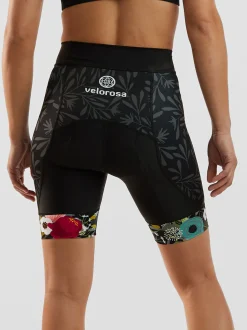 Title Nine Ride Relentless Cycling Shorts - Night Garden><noscript><img width=
