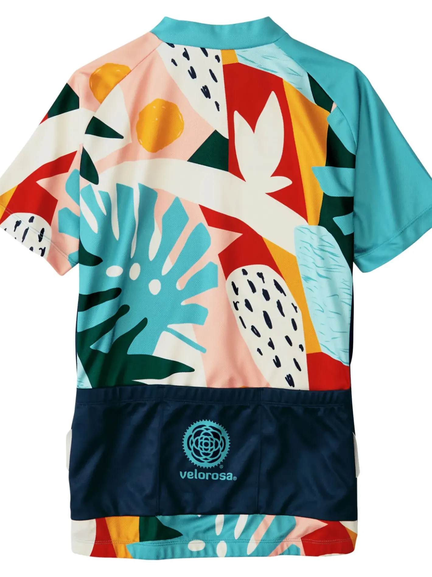 Title Nine Ride Relentless Short Sleeve Cycling Jersey - Oasis>Women Short Sleeve Tops