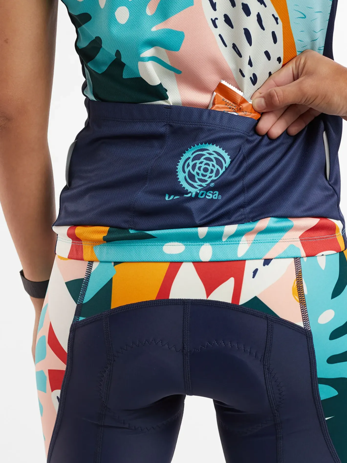 Title Nine Ride Relentless Short Sleeve Cycling Jersey - Oasis>Women Short Sleeve Tops