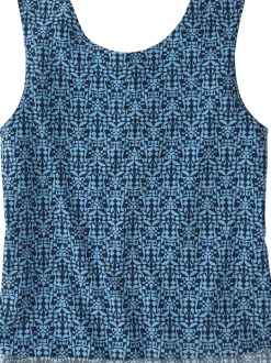 Title Nine Round Trip Pocket Tank Top - Turkish Delight>Women Upf Clothing