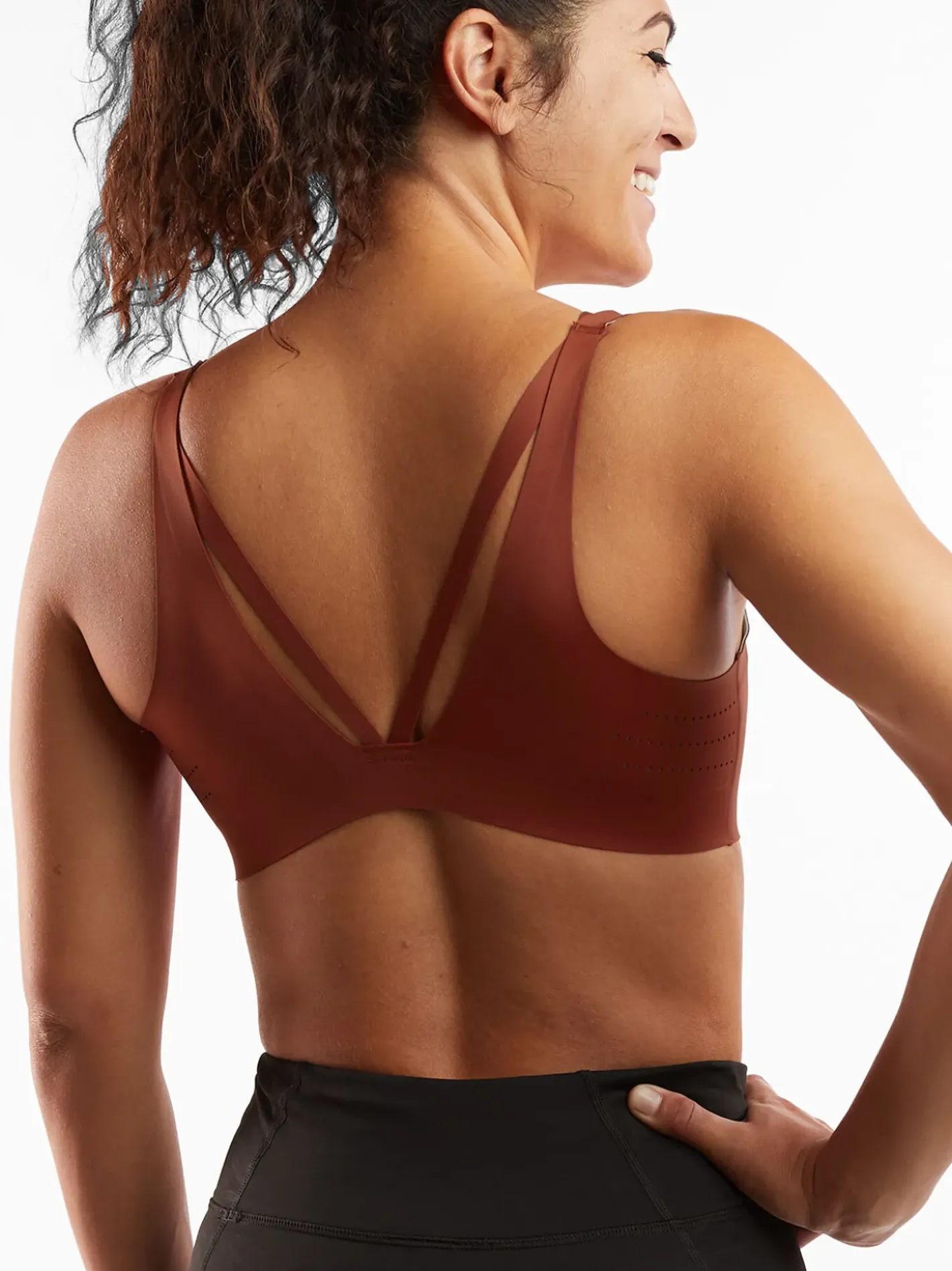 Title Nine Run It All 2.0 Strappy Bra>Women Sports Bras