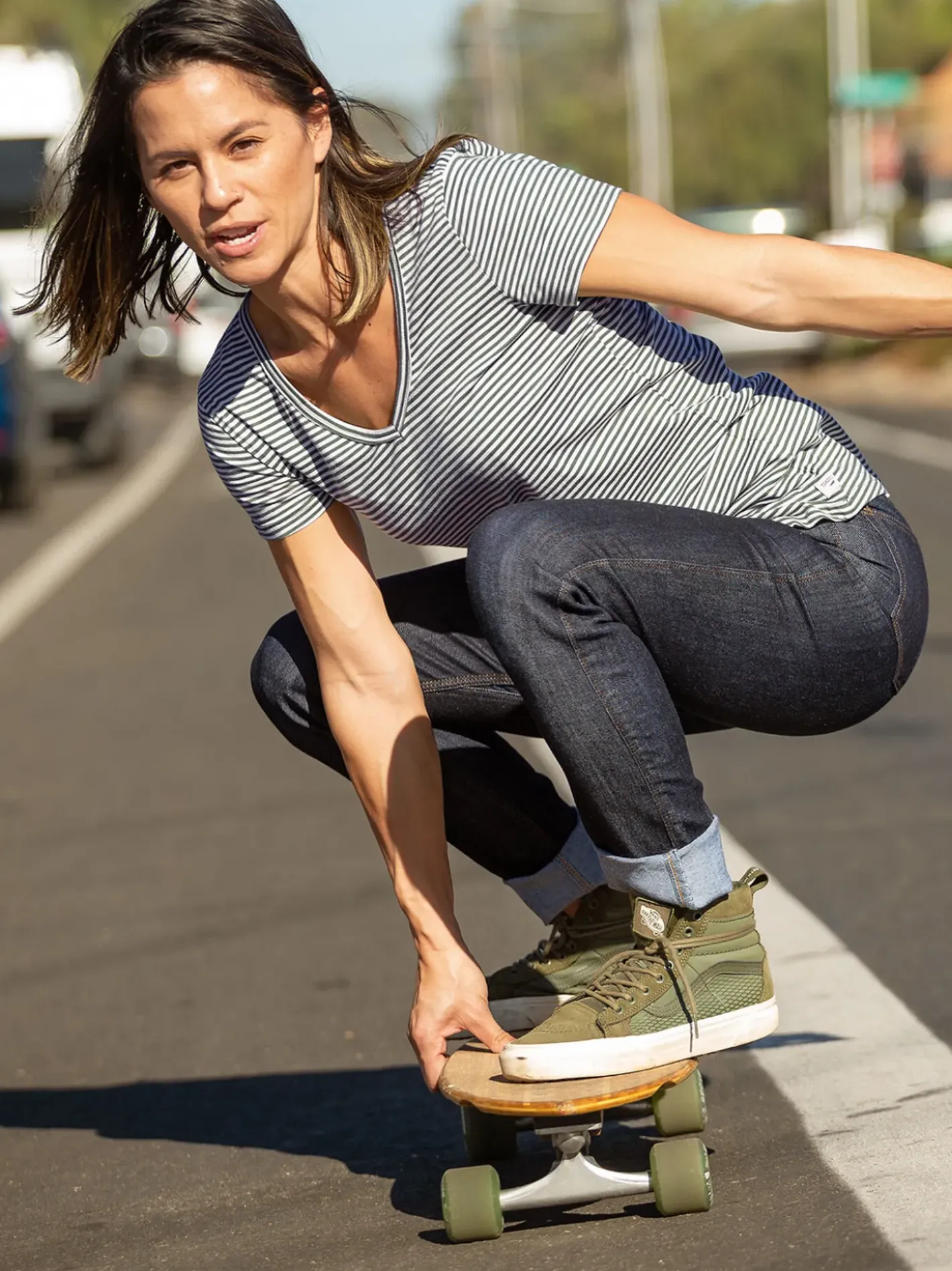 Title Nine Samba V Neck Tee>Women Short Sleeve Tops
