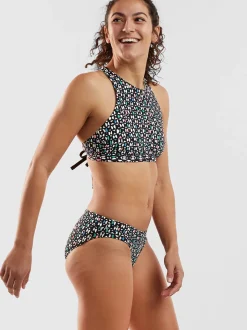 Title Nine Selkie High Neck Bikini Top - Wild Waves><noscript><img width=