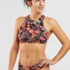 Title Nine Selkie High Neck Bikini Top - Amazonia>Women Bikini Tops